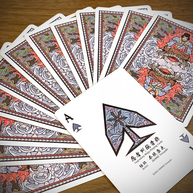 Bicycle Legendary Ninja Playing Cards 』製品情報(2025.2.1